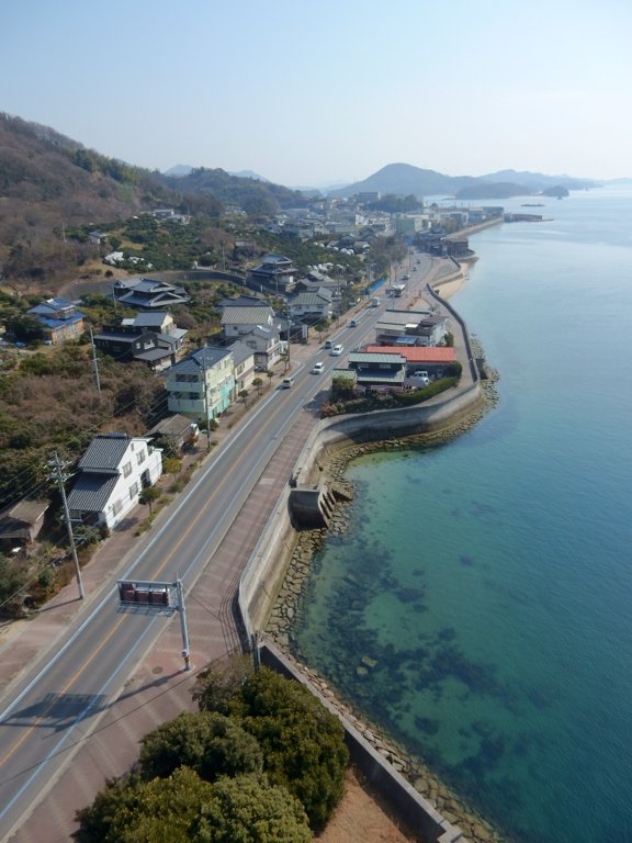 View of coast from Shimanami Kaidou