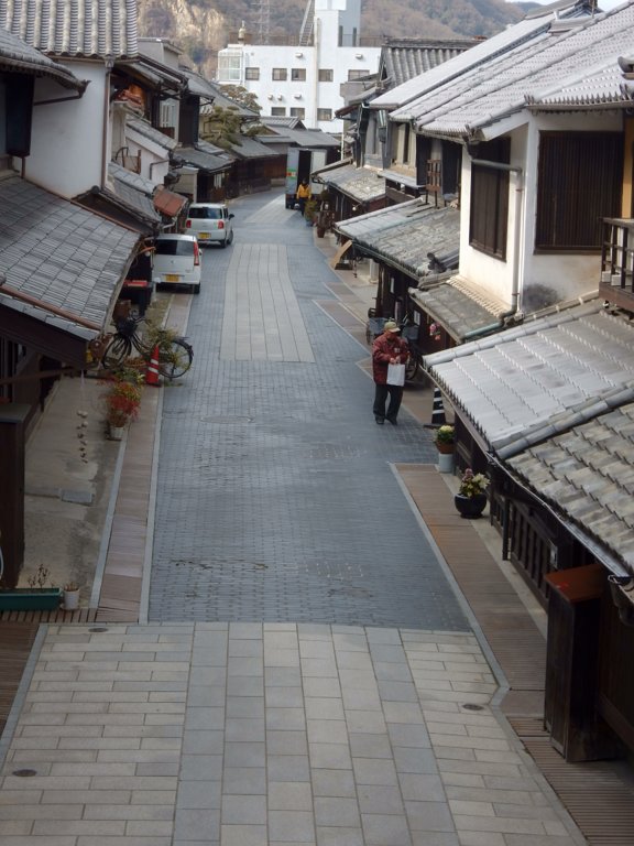 View of street in Takehara's historical district