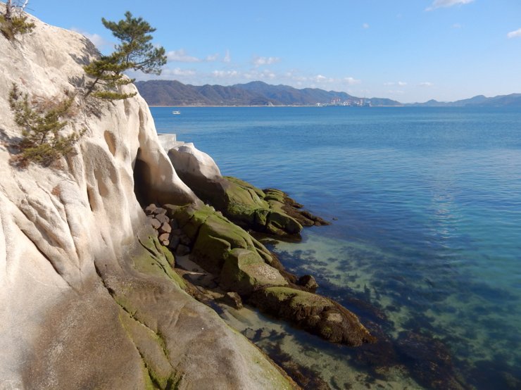 View of Seto Inland Sea from Ookunoshima